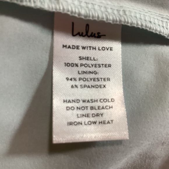 NWT Lulus Blue Exquisite Moments Floral Jacquard Sleeveless Mini Dress Size M - Picture 6 of 13